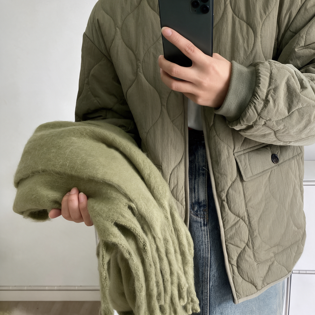 Faye Army Green