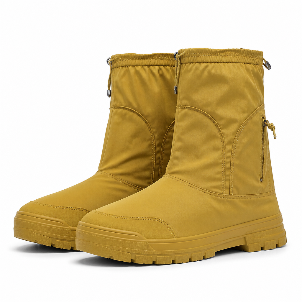 Sanne | Womens Hiking Boots Waterproof Walking Outdoor Boots Yellow packshot