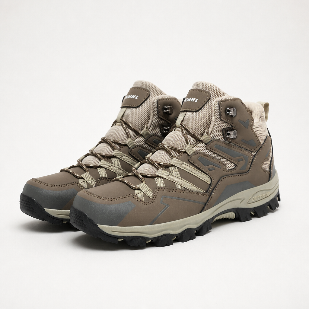 Marlowe | Womens Hiking Shoes Walking Trainers Trail, Brown