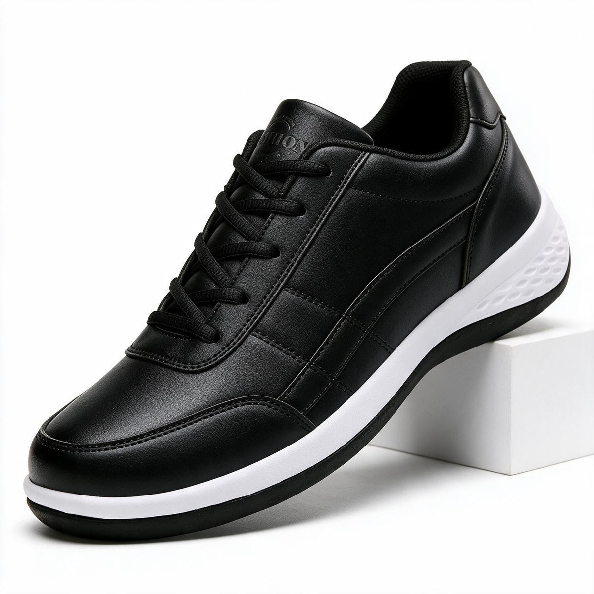 Liesl | Mens Trainers Sports Shoes Running Shoes Casual Trainers Black packshot