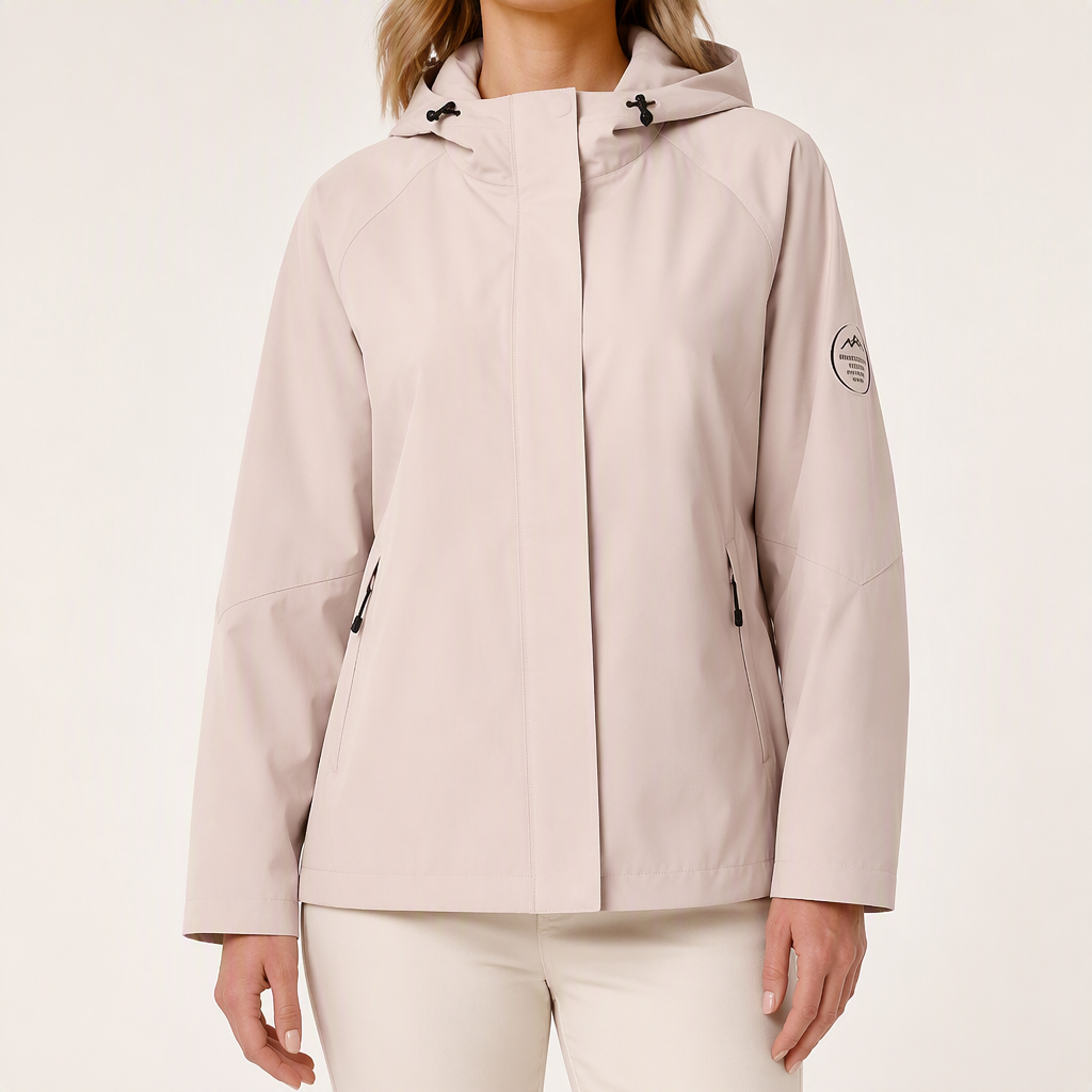 Sylvie | Womens Waterproof Windproof 3 In 1 Jacket, Pink