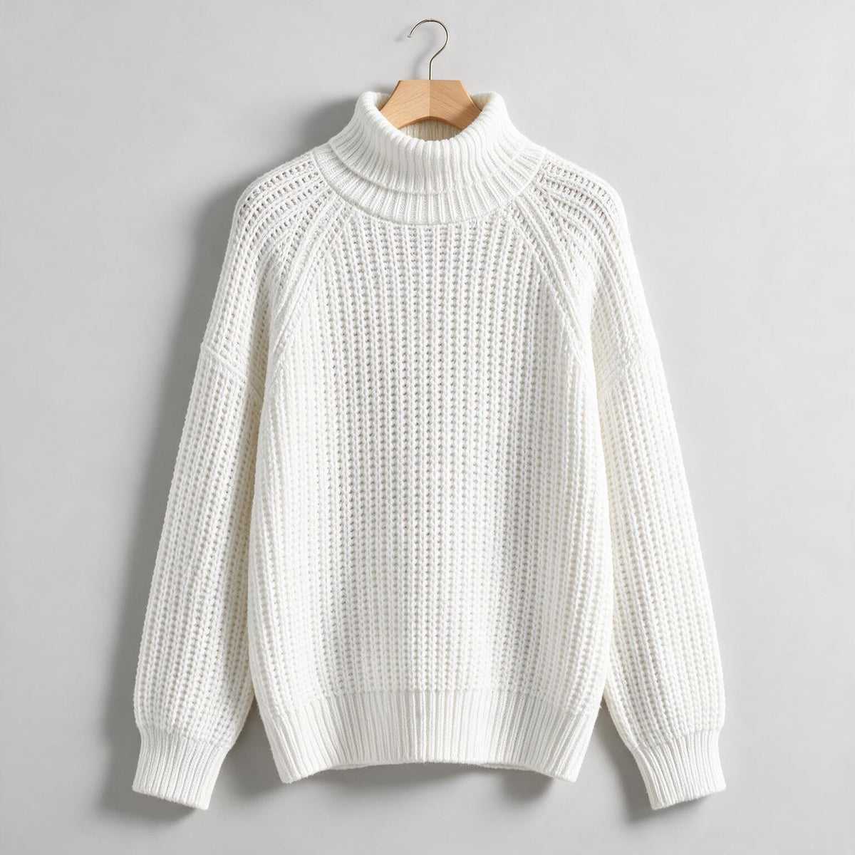 Rhiannon | Womens Wedding Guest Jumper Knitted Split Raglan Sleeve Dresses on hanger