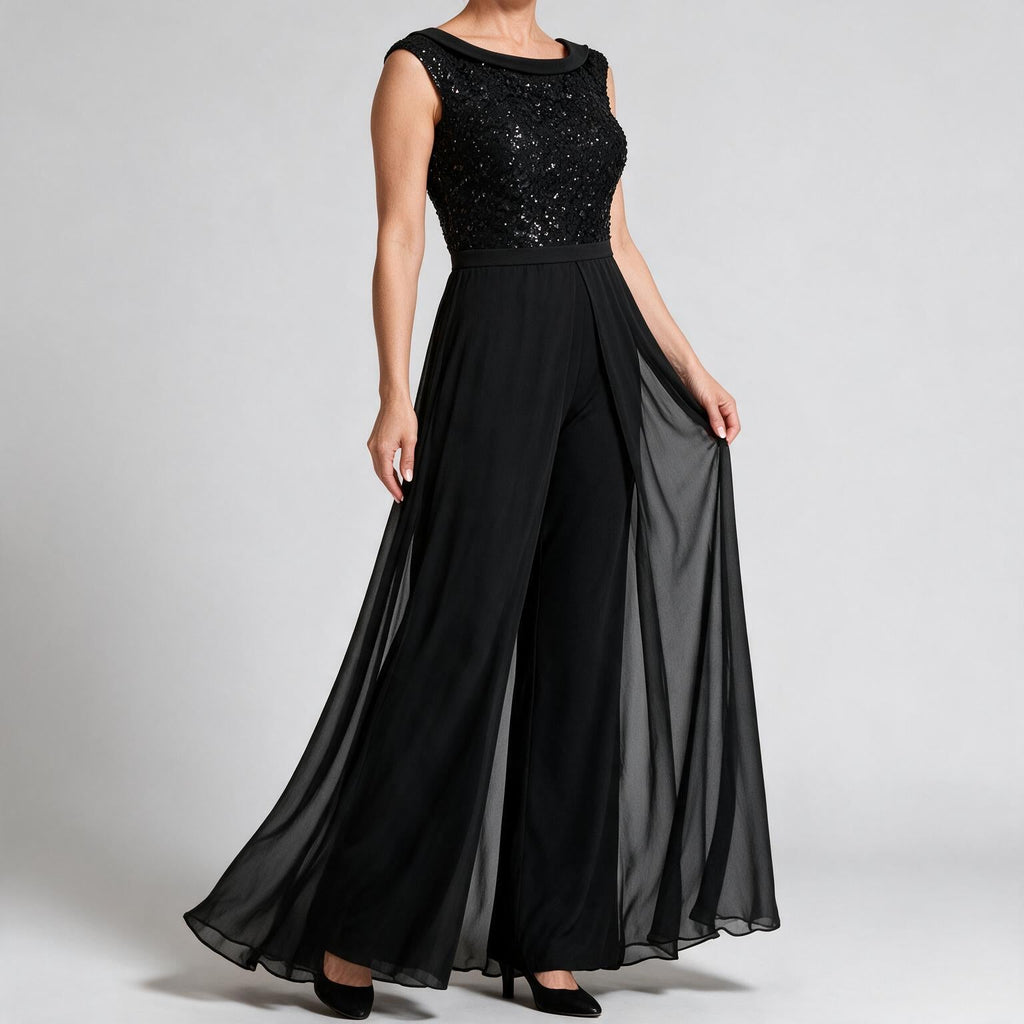 Elise | Womens Sequin Backless Cocktail Wedding Guest Prom Evening Occasion Long Dresses