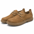 Dashiell | Mens Chelsea Ankle Leather Brogue Casual Boots Khaki packshot