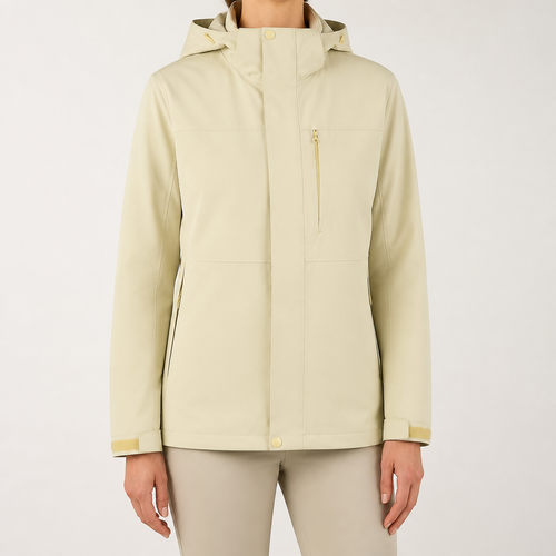 Beatrice | Womens Waterproof 3 in 1 Hooded Jacket, Slate Green