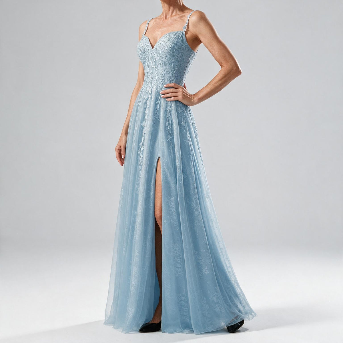 Genevieve | Womens Prom Formal Evening Gown Maxi Wedding Guest Cocktail Dresses