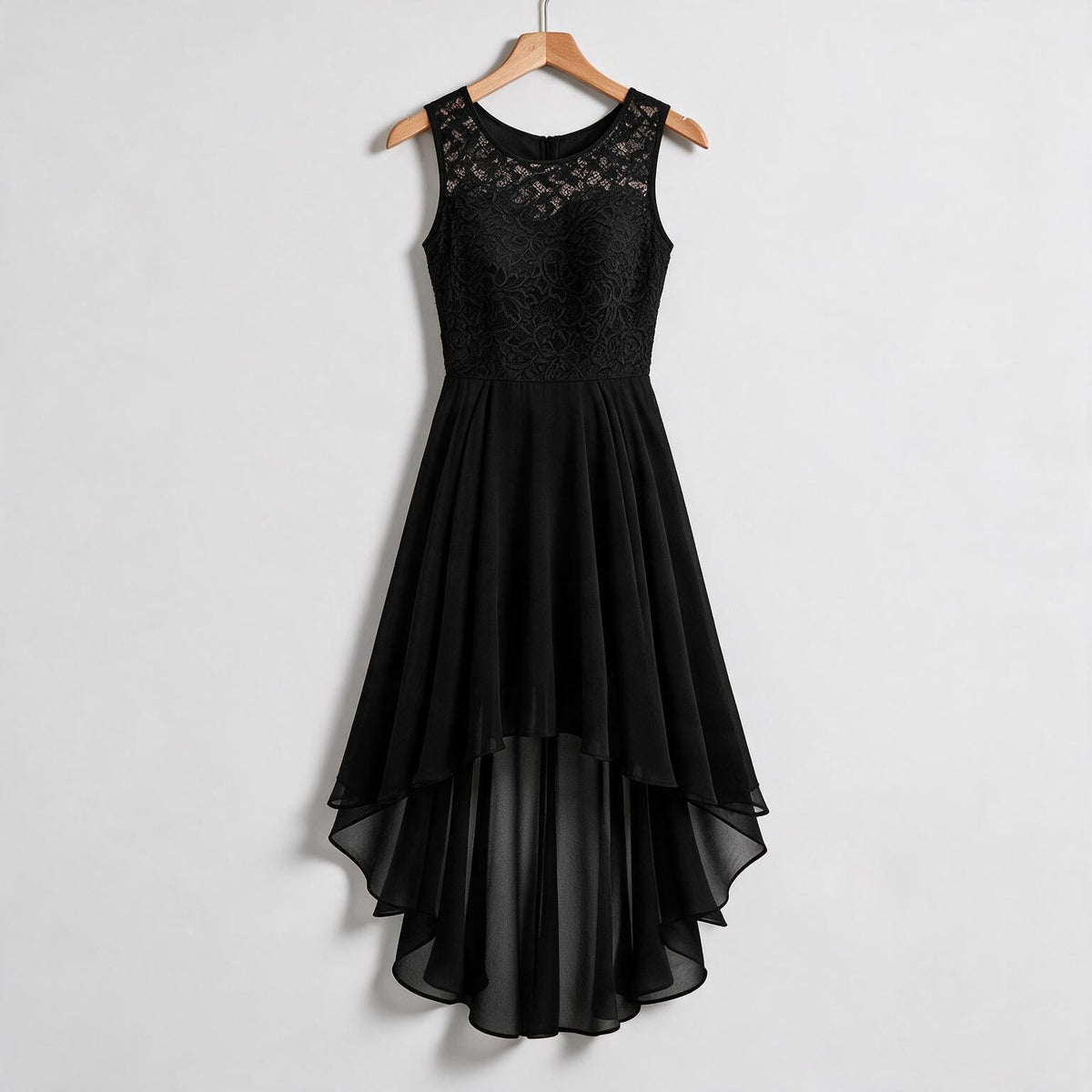 Eleanor | Womens Cocktail Lace Midi Wedding Guest Evening Formal Long Elegant Dresses on hanger