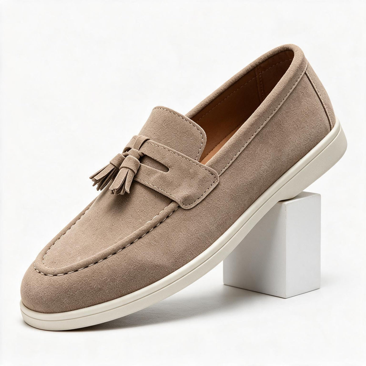 Fabian | Mens Leather Loafers Slip on Driving Casual Shoes Design 1 packshot