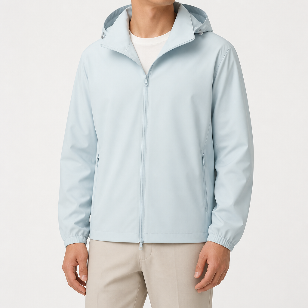 Rowan | Womens Lightweight Hooded UV Sun Protection Jacket, Glacier Blue 2