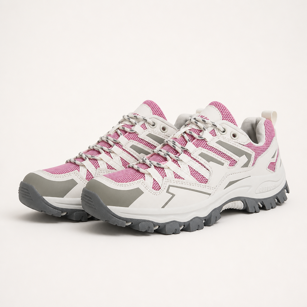 Rowan | Unisex Breathable Lightweight Hiking Walking Shoes, Purple