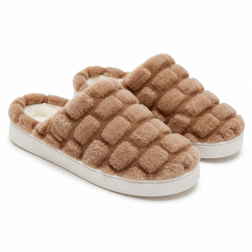 Anouk | Womens Slippers Fluffy Warm Memory Foam House Slippers Design 13 packshot