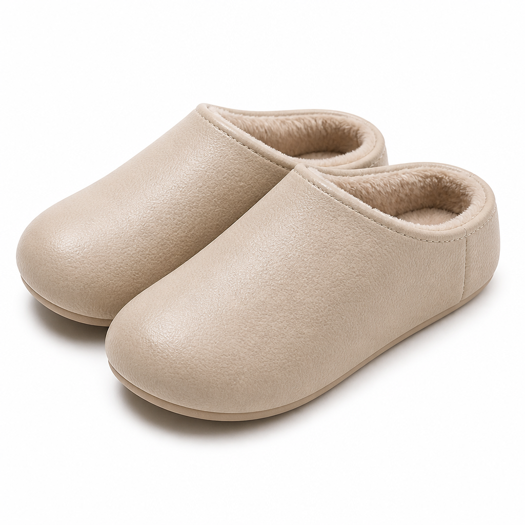 Eirlys | Womens Slippers Fluffy Warm Memory Foam House Slippers Design 2 packshot