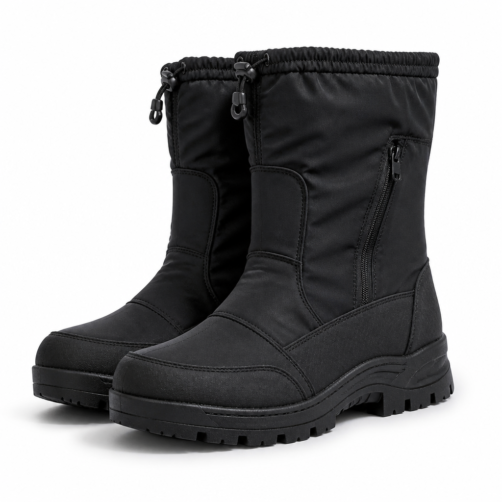 Sanne | Womens Hiking Boots Waterproof Walking Outdoor Boots Black 2 packshot