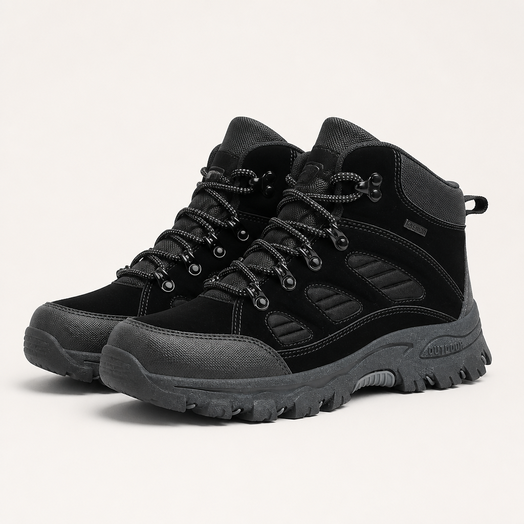 Wren | Womens Waterproof Hiking Boots, Black