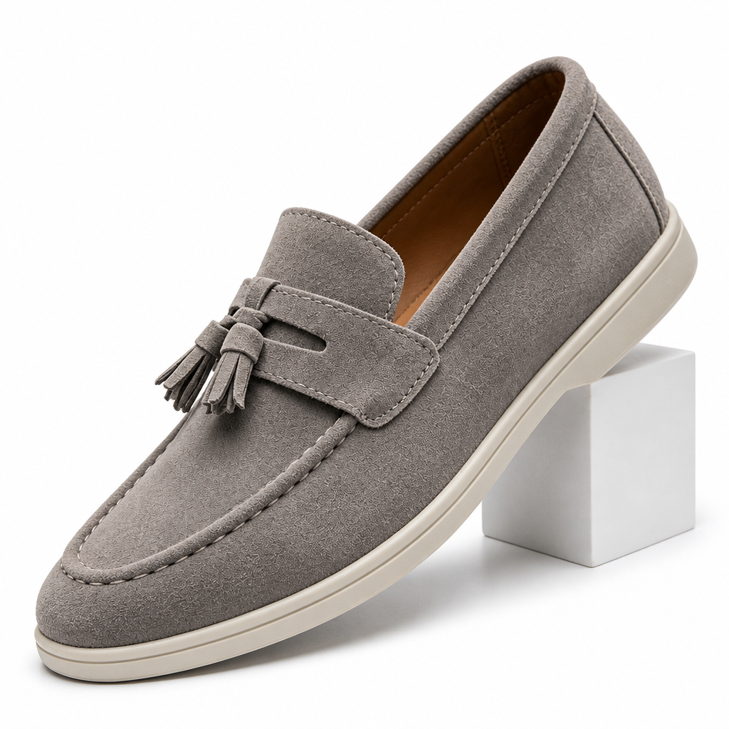 Fabian | Mens Leather Loafers Slip on Driving Casual Shoes Design 2 packshot