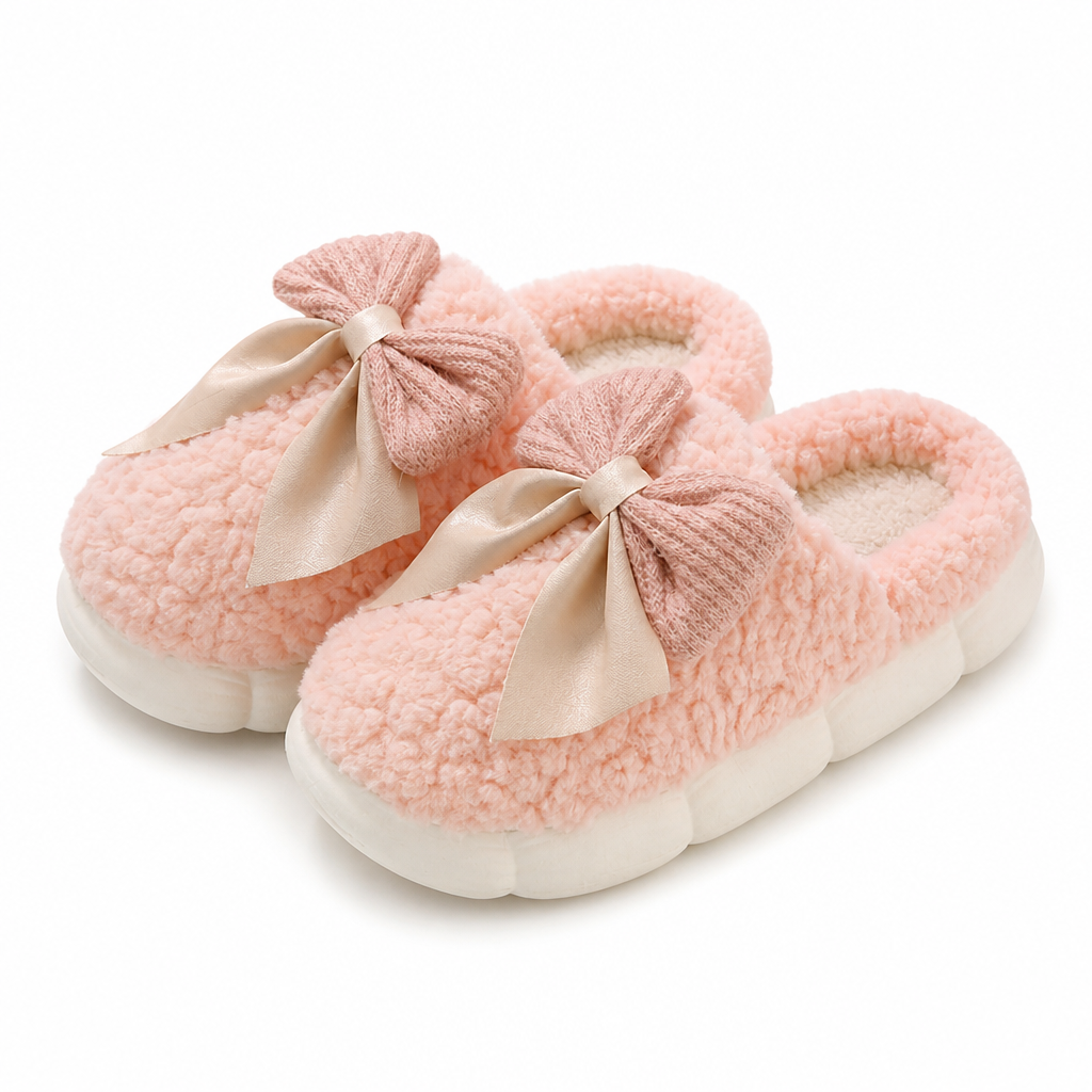 Anouk | Womens Slippers Fluffy Warm Memory Foam House Slippers Design 1 packshot