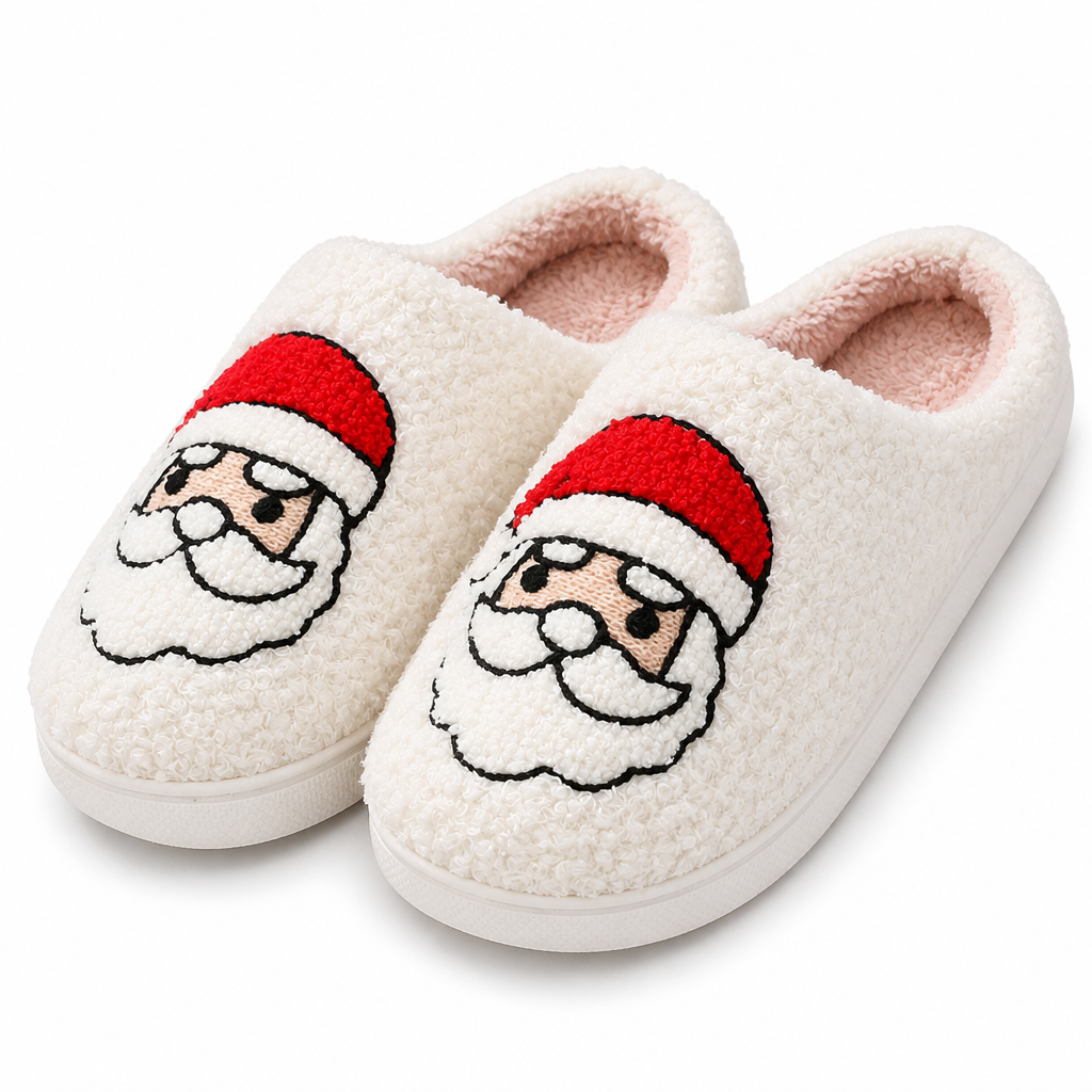 Faas | Womens Slippers Fluffy Warm Memory Foam House Slippers Design 12 packshot