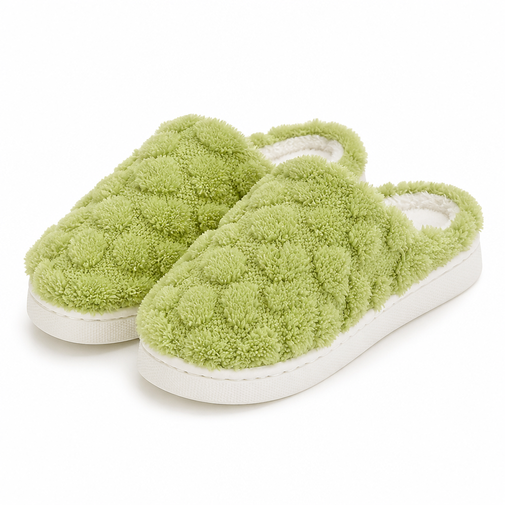 Anouk | Womens Slippers Fluffy Warm Memory Foam House Slippers Design 6 packshot