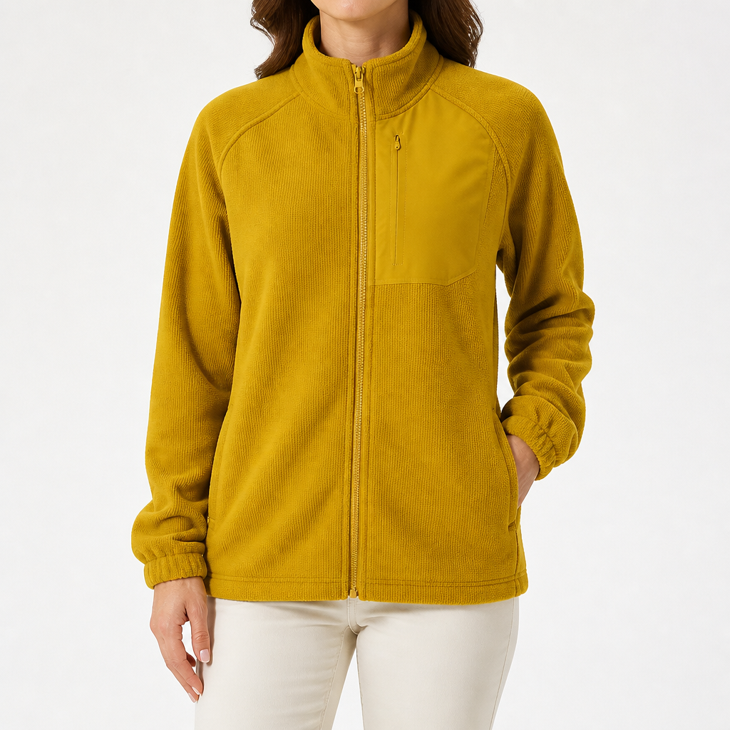 Harriet | Womens Waterproof Windproof Softshell Jacket, Palm Yellow