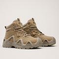 Edmund | Mens Water Resistant Hiking Walking Boots, Khaki