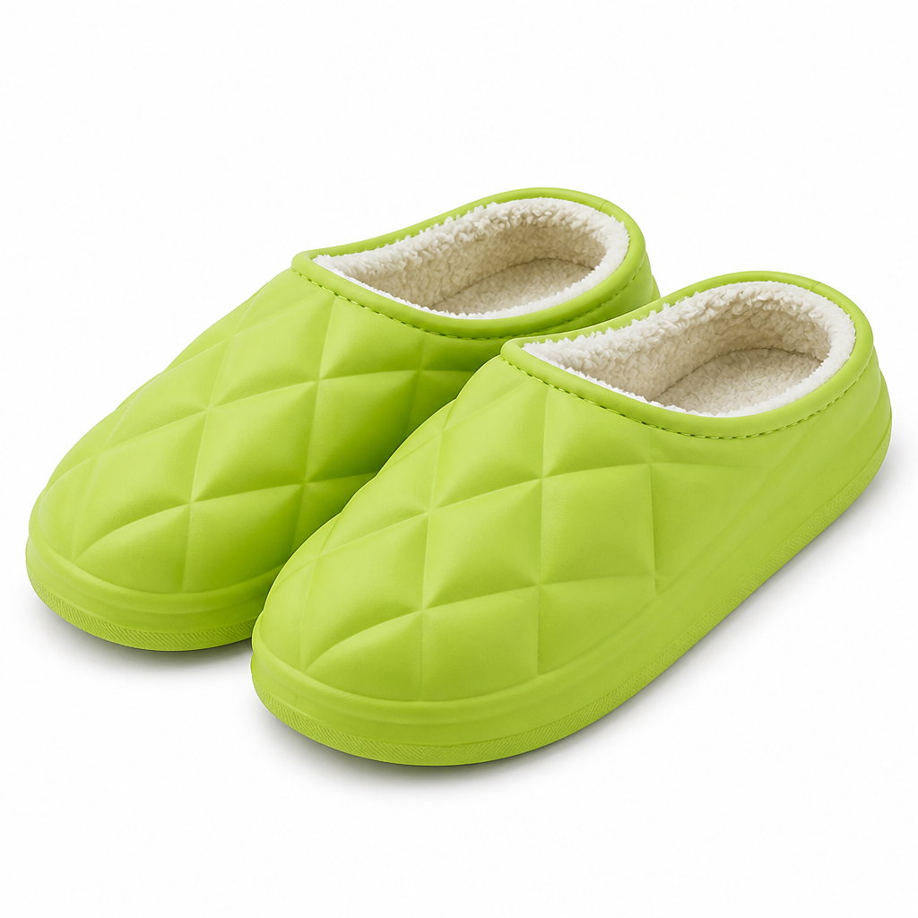 Eirlys | Womens Slippers Fluffy Warm Memory Foam House Slippers Design 11 packshot