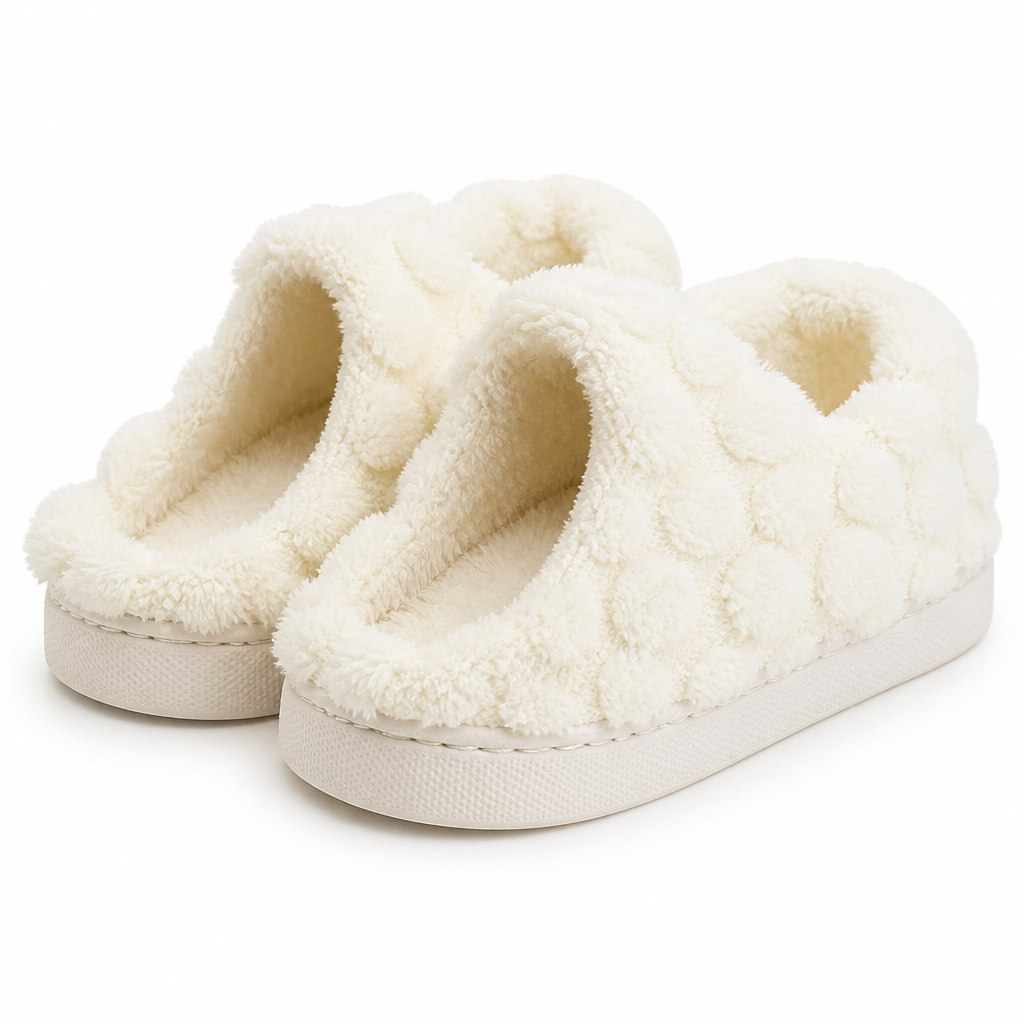Anouk | Womens Slippers Fluffy Warm Memory Foam House Slippers Design 7 packshot