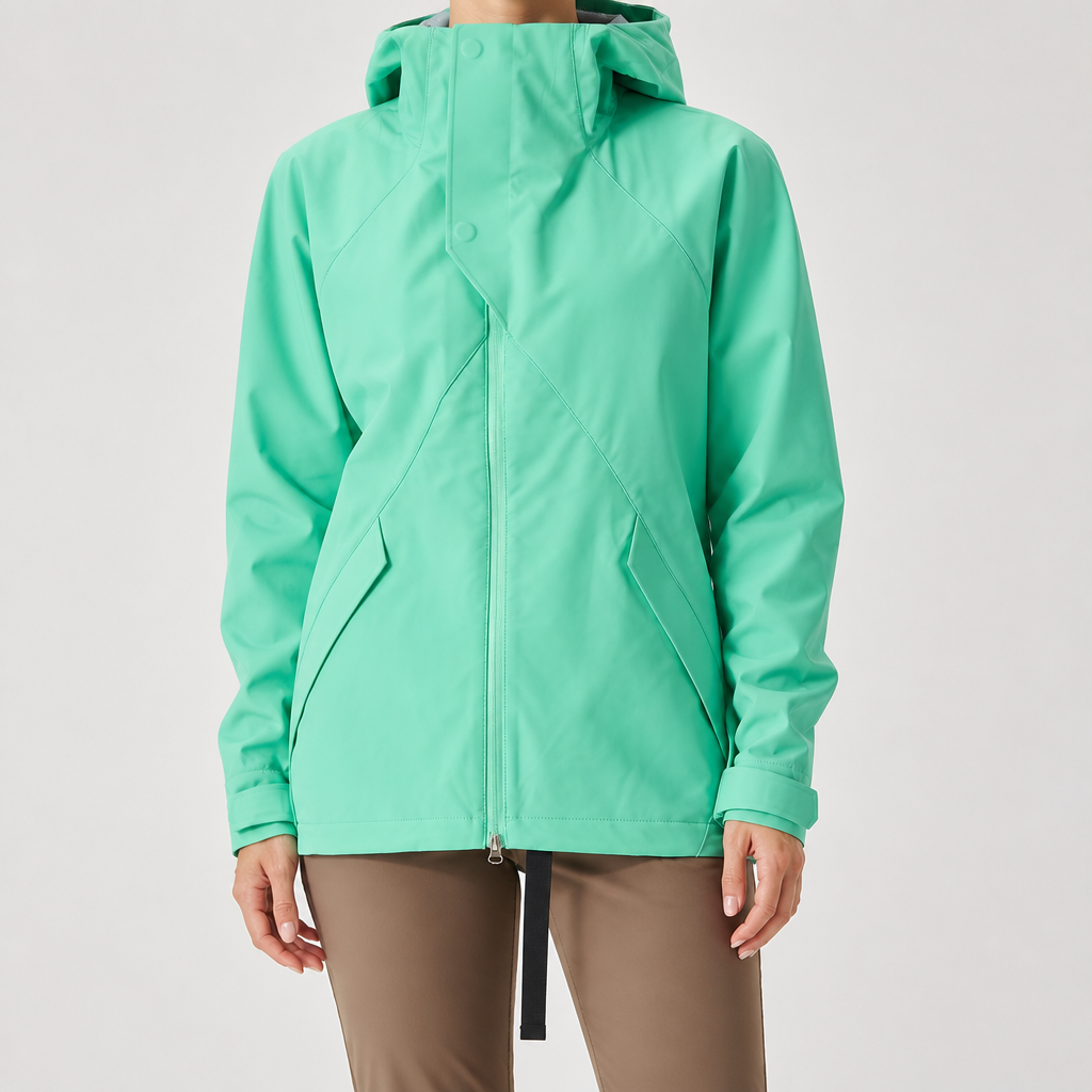 Harriet | Womens Waterproof Windproof Softshell Jacket, Fern Green