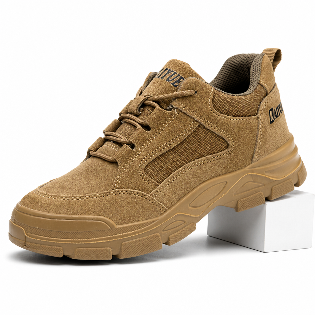 Kester | Mens Safety Boots Steel Toe Leather Work Shoes Non Slip Design 1 packshot