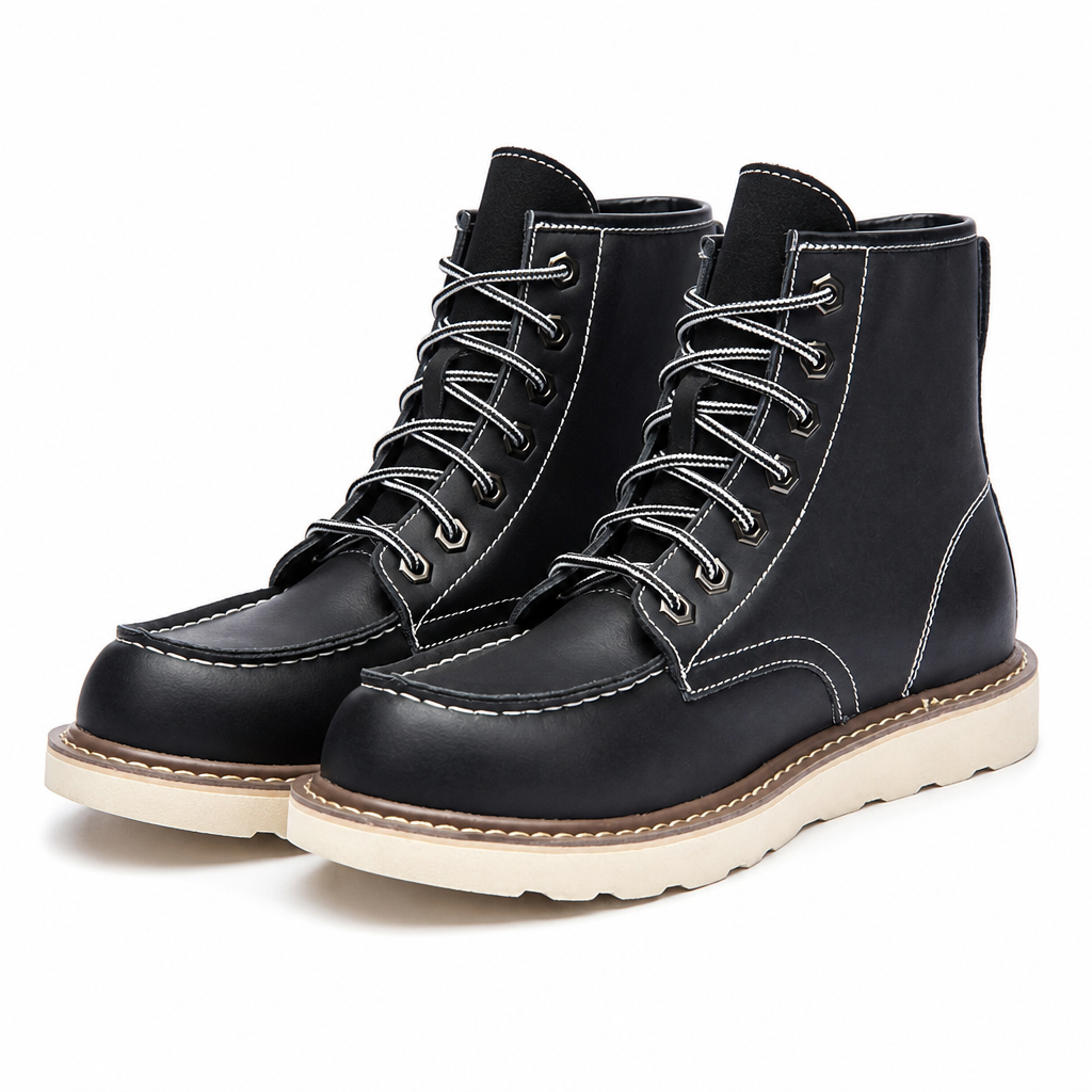 Hamish | Mens Work Boots Fleece Lined Warm Retro Boots Multi 3 packshot