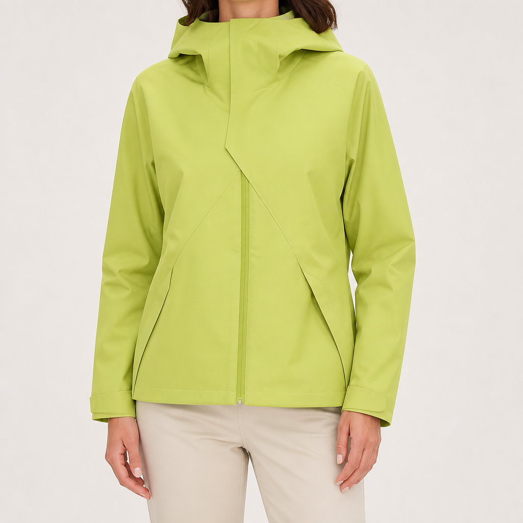 Genevieve | Womens Waterproof Windproof 3 In 1 Jacket, Green