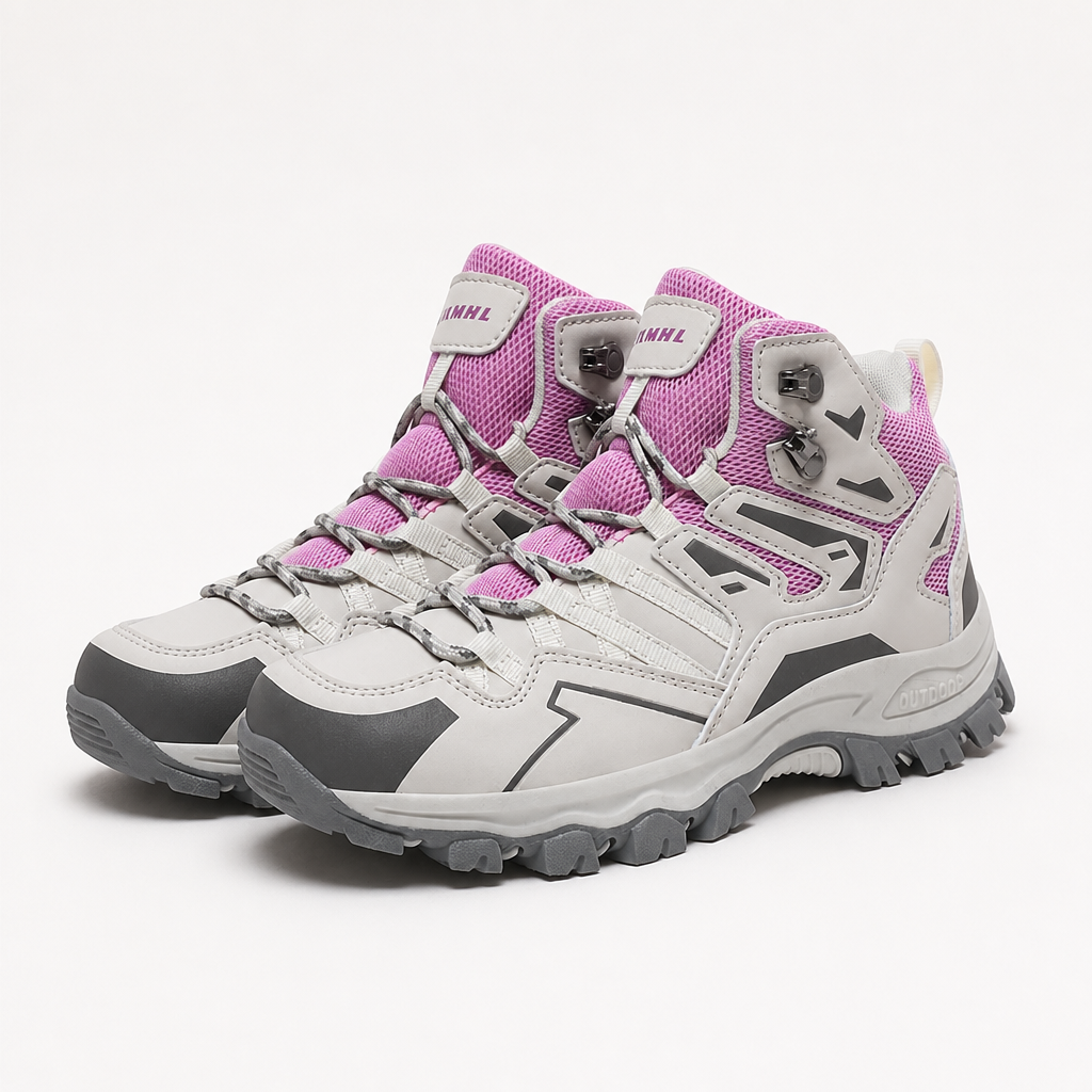 Marlowe | Womens Hiking Shoes Walking Trainers Trail, Purple