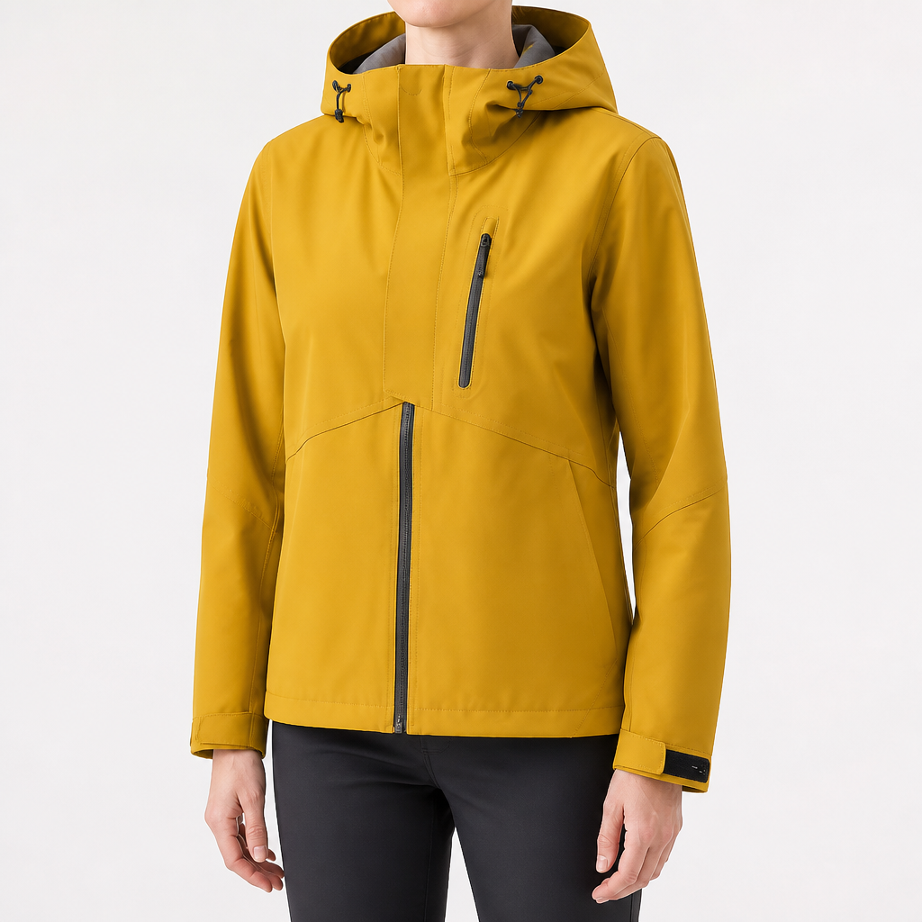 Rowan | Womens Waterproof Windproof Softshell Jacket, Sunflower Yellow