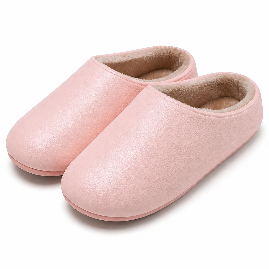 Eirlys | Womens Slippers Fluffy Warm Memory Foam House Slippers Design 4 packshot