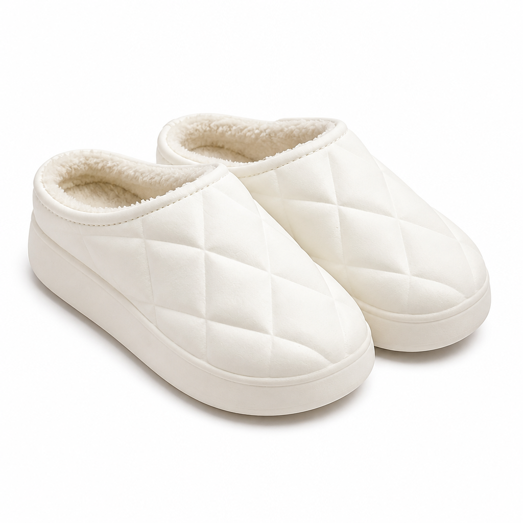 Eirlys | Womens Slippers Fluffy Warm Memory Foam House Slippers Design 6 packshot