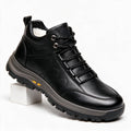 Ryder | Mens Trainers Hiking Sports Shoes Casual Black Brown Walking Shoes Black packshot