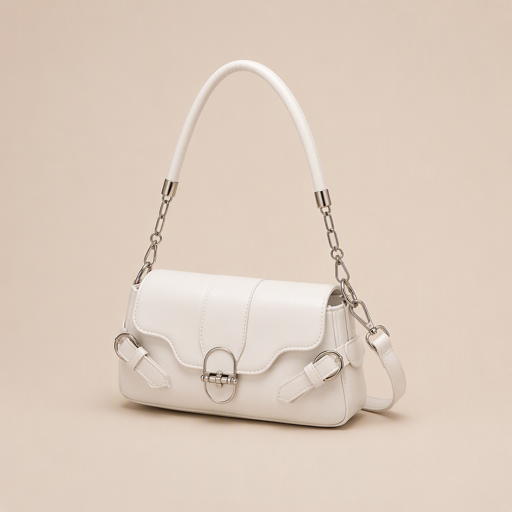 Rhys | Womens Crossbody Bag Shoulder Bag Handbag, White