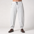 Roderick | Mens Linen Trousers Cotton Casual Tapered Trousers, White