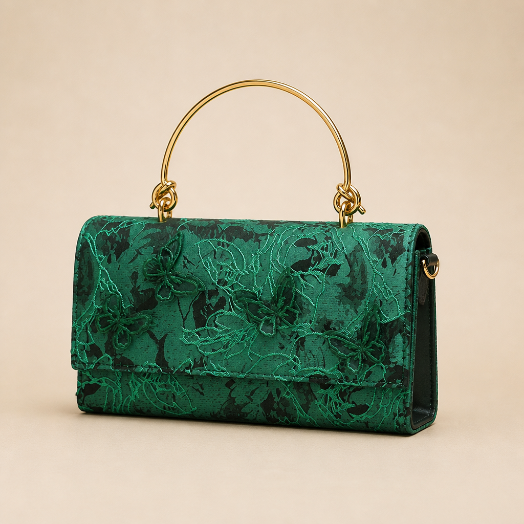 Rosanna | Womens Shoulder Bag Chain Small Square Crossbody Bag, Green
