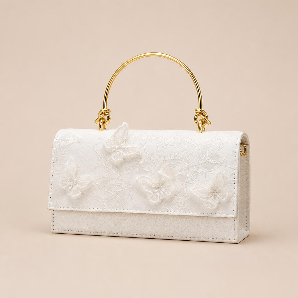 Rosanna | Womens Shoulder Bag Chain Small Square Crossbody Bag, Off White
