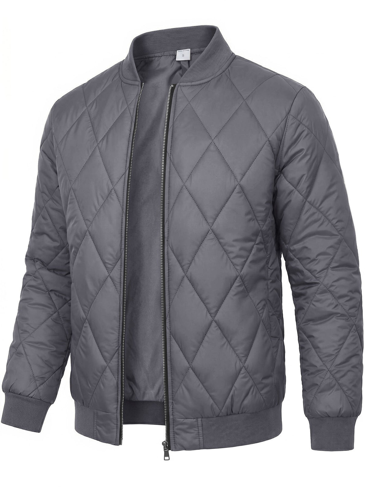 Roscoe | Mens Quilted Bomber Winter Jacket