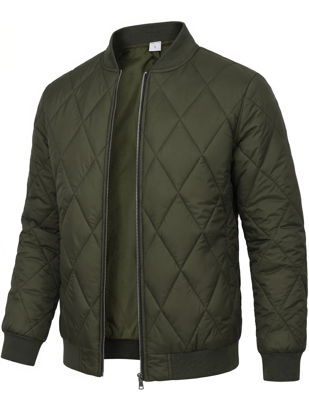 Roscoe | Mens Quilted Bomber Winter Jacket