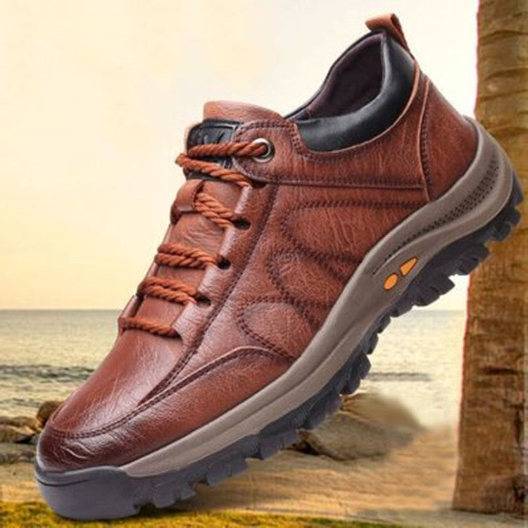 Ryder | Mens Hiking Sports Casual Black Brown Shoes - 13
