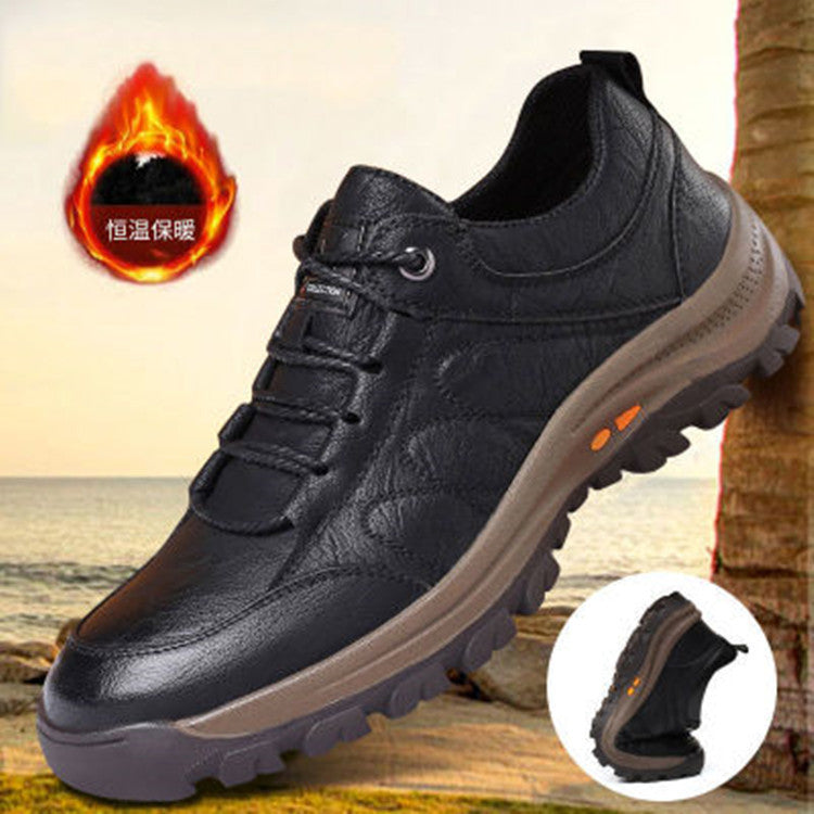 Ryder | Mens Hiking Sports Casual Black Brown Shoes - 4
