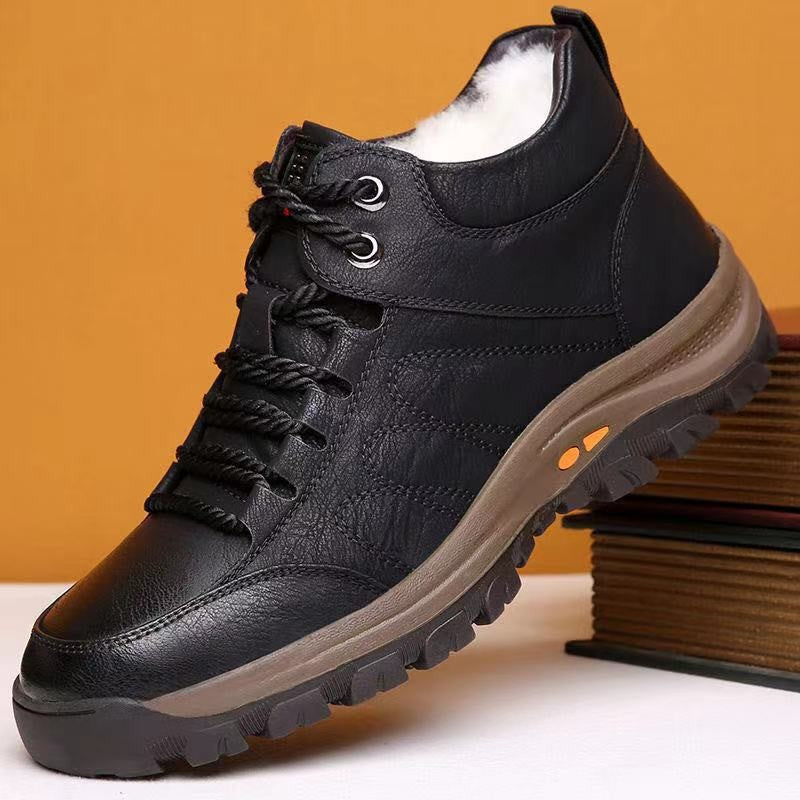 Ryder | Mens Hiking Sports Casual Black Brown Shoes - 6