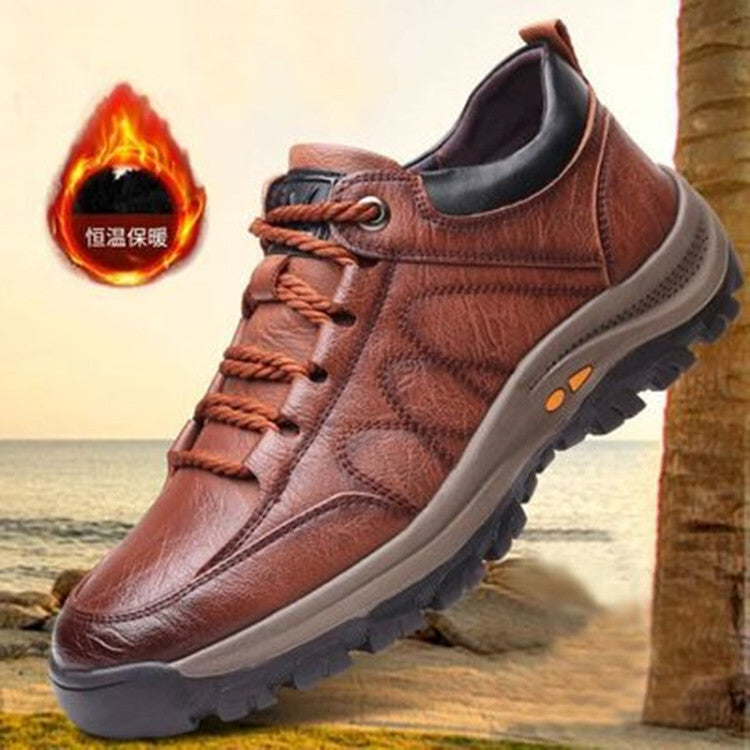 Ryder | Mens Hiking Sports Casual Black Brown Shoes - 9