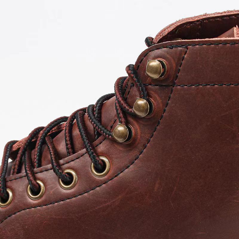 Sawyer | Mens Genuine Leather Vintage Work Lace Up Boots - 2