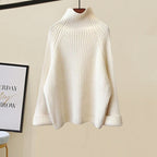 Seraphine | Womens Knit Vest Jumper and Wide Leg Trousers Set - Beige Sweater