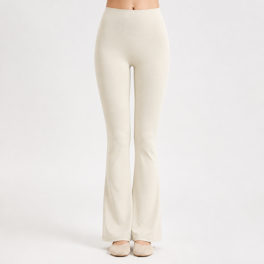 Sterling | Womens Flared Sports Leggings High Waisted Yoga Gym Flare Leggings, Design 3