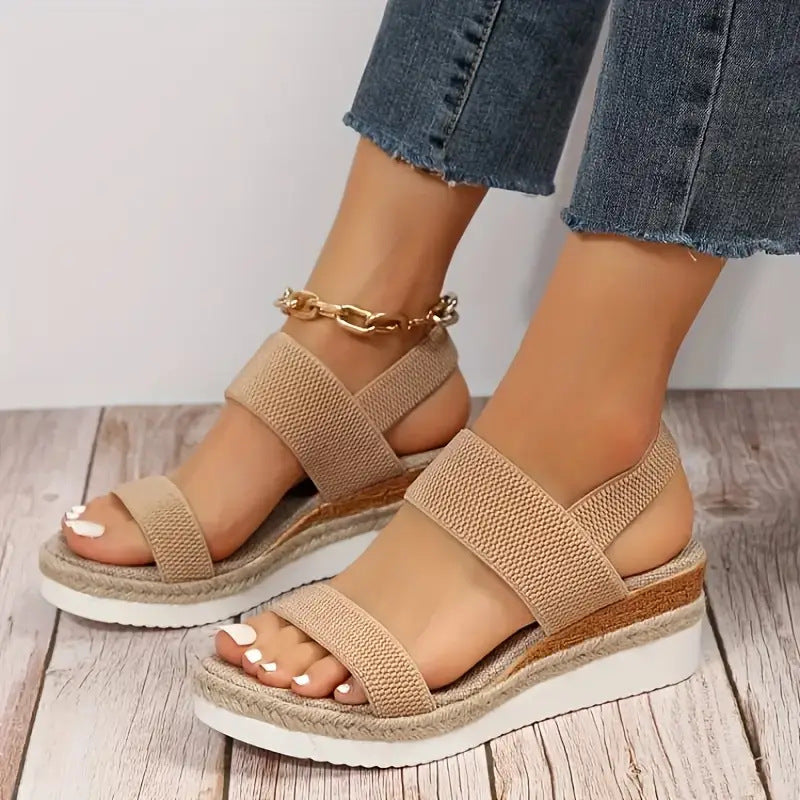 Talise | Womens Espadrille Wedge Fisherman Sandals - 2