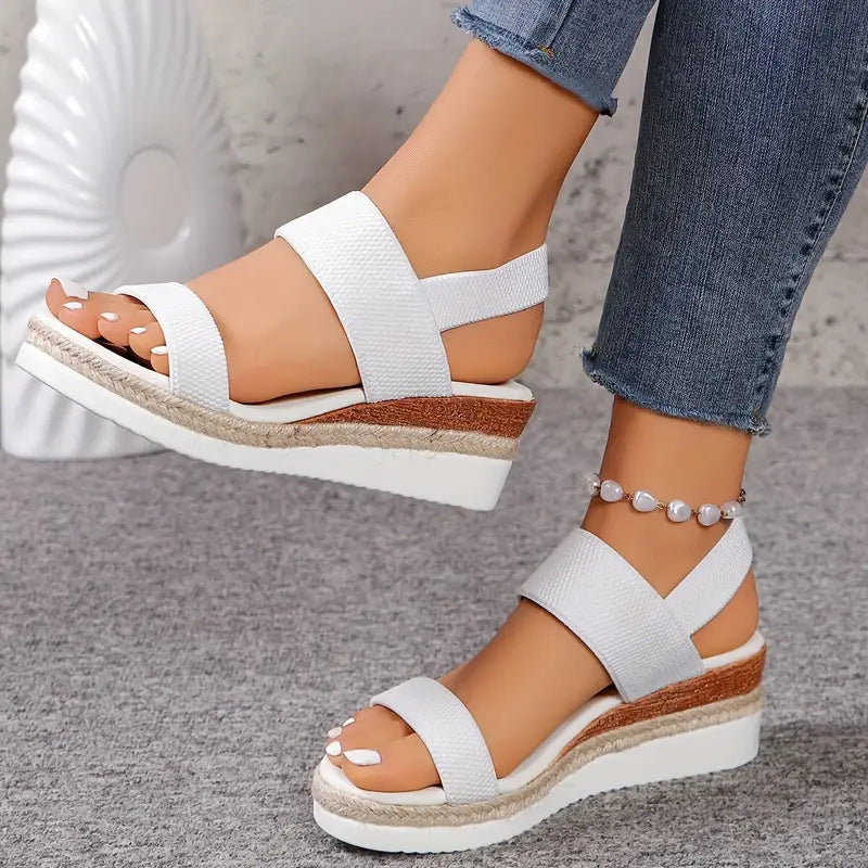 Talise | Womens Espadrille Wedge Fisherman Sandals - 4
